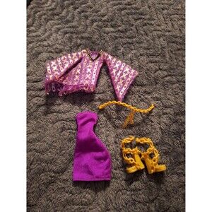 Monster High Spectra Vondergeist 13 Wishes Dress Shirt Belt Shoes